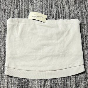 Universal Thread Cream Tube Top Size S